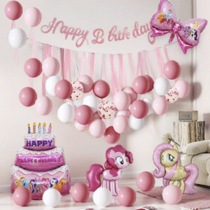 girls party ballons